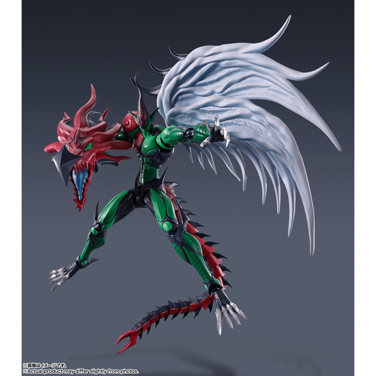 【中古即納】[FIG] S.H.MonsterArts(モンスターアーツ) E・HERO フレイム・ウィングマン 遊☆戯☆王デュエルモンスターズGX 完成品 可動フィギュア バンダイスピリッツ(20241026)