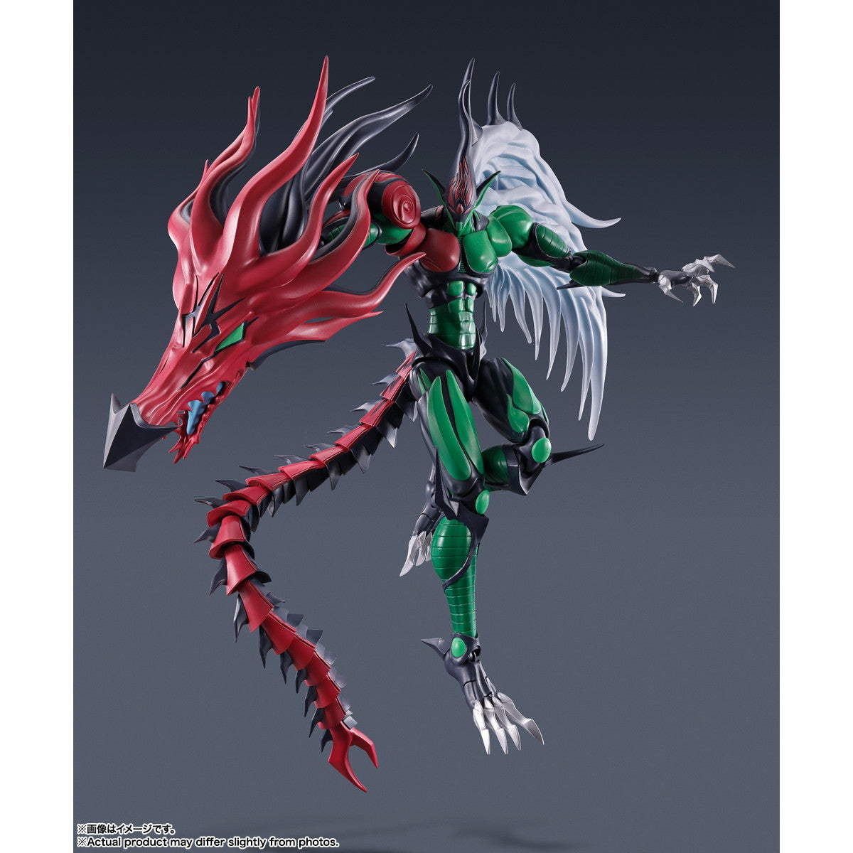 【新品即納】[FIG] S.H.MonsterArts(モンスターアーツ) E・HERO フレイム・ウィングマン 遊☆戯☆王デュエルモンスターズGX 完成品 可動フィギュア バンダイスピリッツ(20241026)