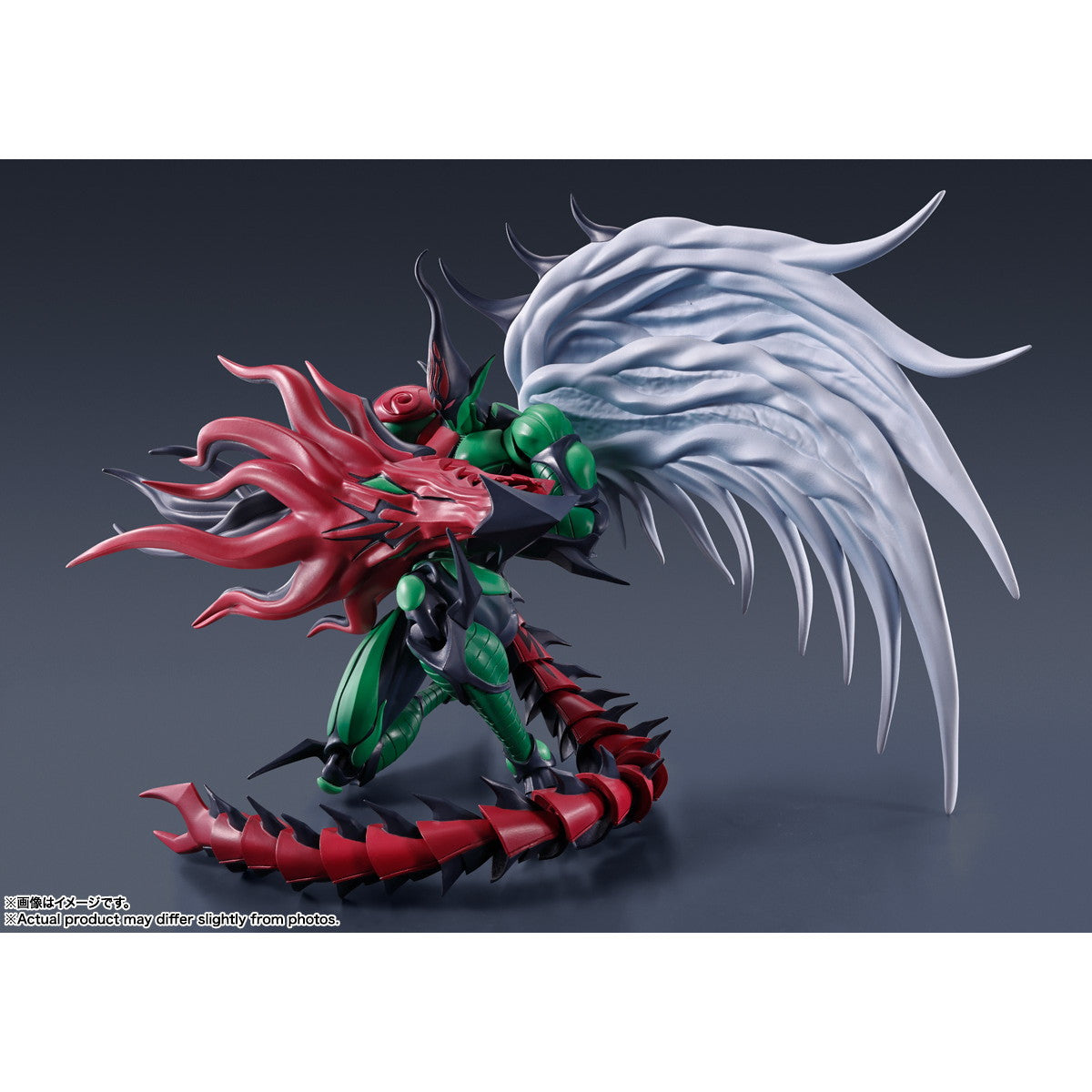 【新品即納】[FIG] S.H.MonsterArts(モンスターアーツ) E・HERO フレイム・ウィングマン 遊☆戯☆王デュエルモンスターズGX 完成品 可動フィギュア バンダイスピリッツ(20241026)