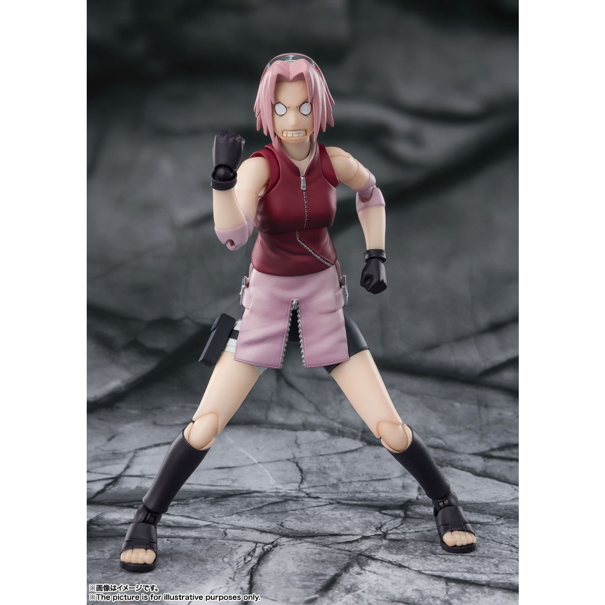 【新品】【お取り寄せ】[FIG] (再販) S.H.Figuarts(フィギュアーツ) 春野サクラ(はるのさくら) -師匠譲りの負けん気- NARUTO-ナルト- 疾風伝 完成品 可動フィギュア バンダイスピリッツ(20241214)