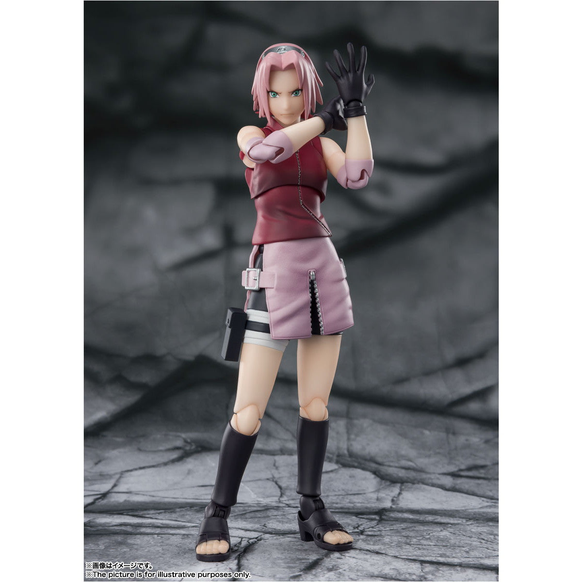 【中古即納】[FIG] (再販)S.H.Figuarts(フィギュアーツ) 春野サクラ(はるのさくら) -師匠譲りの負けん気- NARUTO-ナルト- 疾風伝 完成品 可動フィギュア バンダイスピリッツ(20241214)