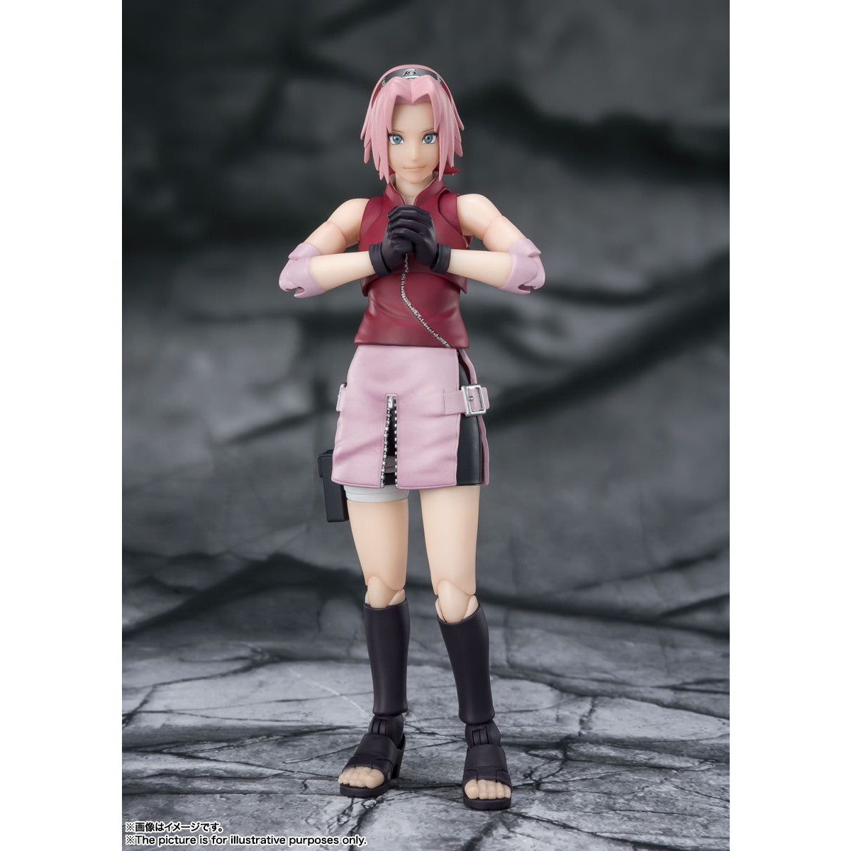 【中古即納】[FIG] (再販)S.H.Figuarts(フィギュアーツ) 春野サクラ(はるのさくら) -師匠譲りの負けん気- NARUTO-ナルト- 疾風伝 完成品 可動フィギュア バンダイスピリッツ(20241214)