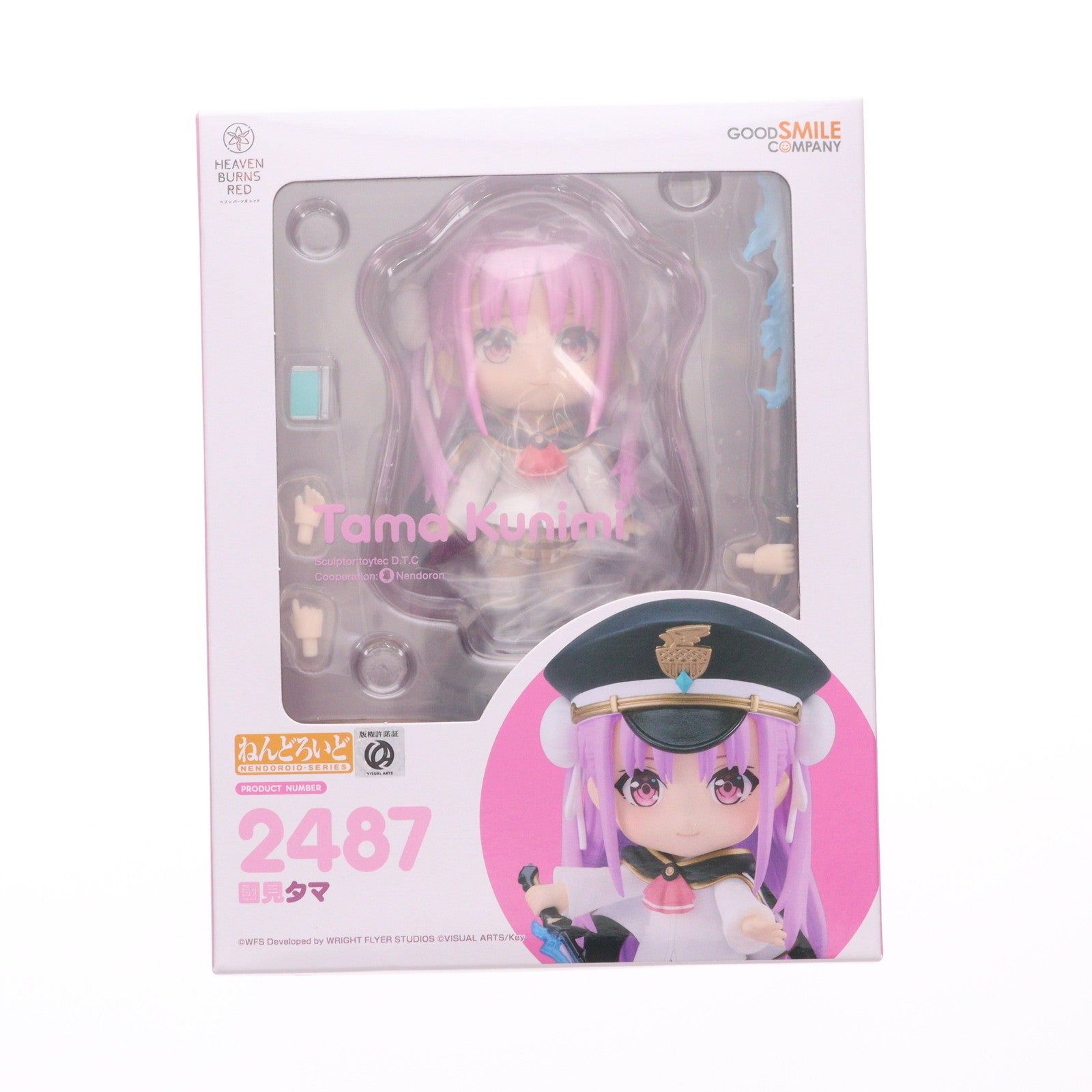 【新品即納】[FIG] ねんどろいど 2487 國見タマ(くにみたま) ヘブンバーンズレッド 完成品 可動フィギュア グッドスマイルカンパニー(20241127)