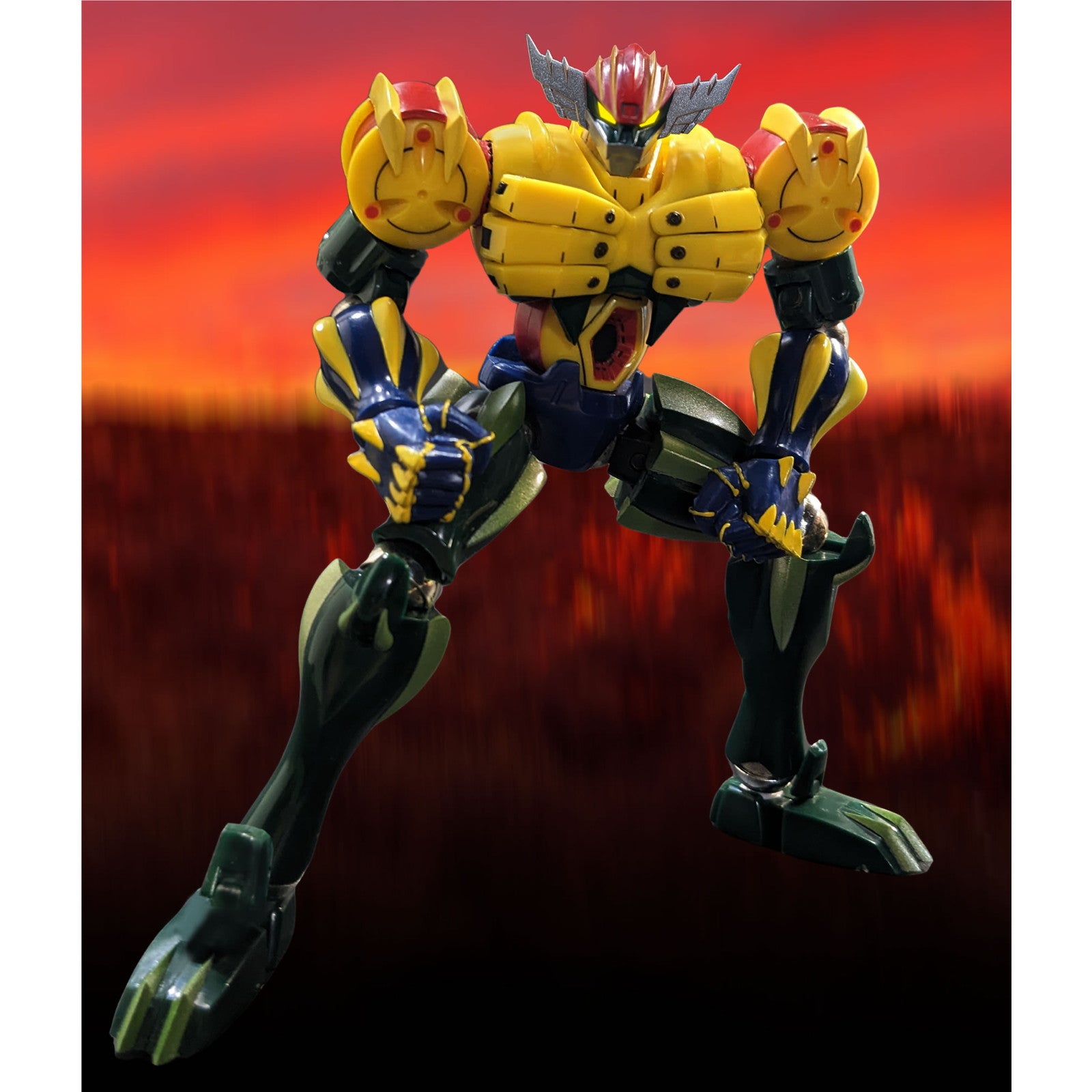 【新品即納】[FIG] ダイナマイトアクション! 鋼鉄神ジーグ 完成品 可動フィギュア エヴォリューショントイ(EVOLUTION・TOY)(20241031)