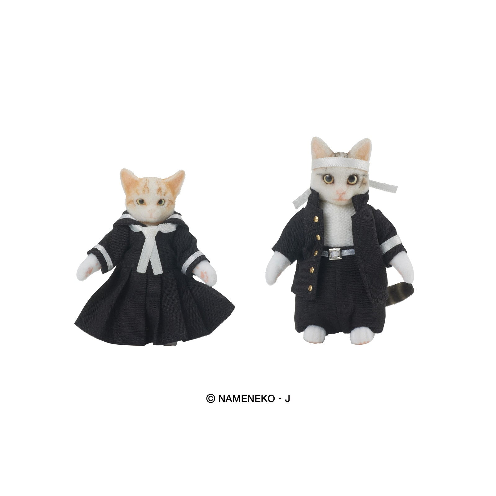 【新品即納】[FIG] DIGKawaiiACTION 『なめ猫』又吉&トラ子セット 全日本暴猫連合 なめんなよ 完成品 可動フィギュア ディーアイジー(20241031)