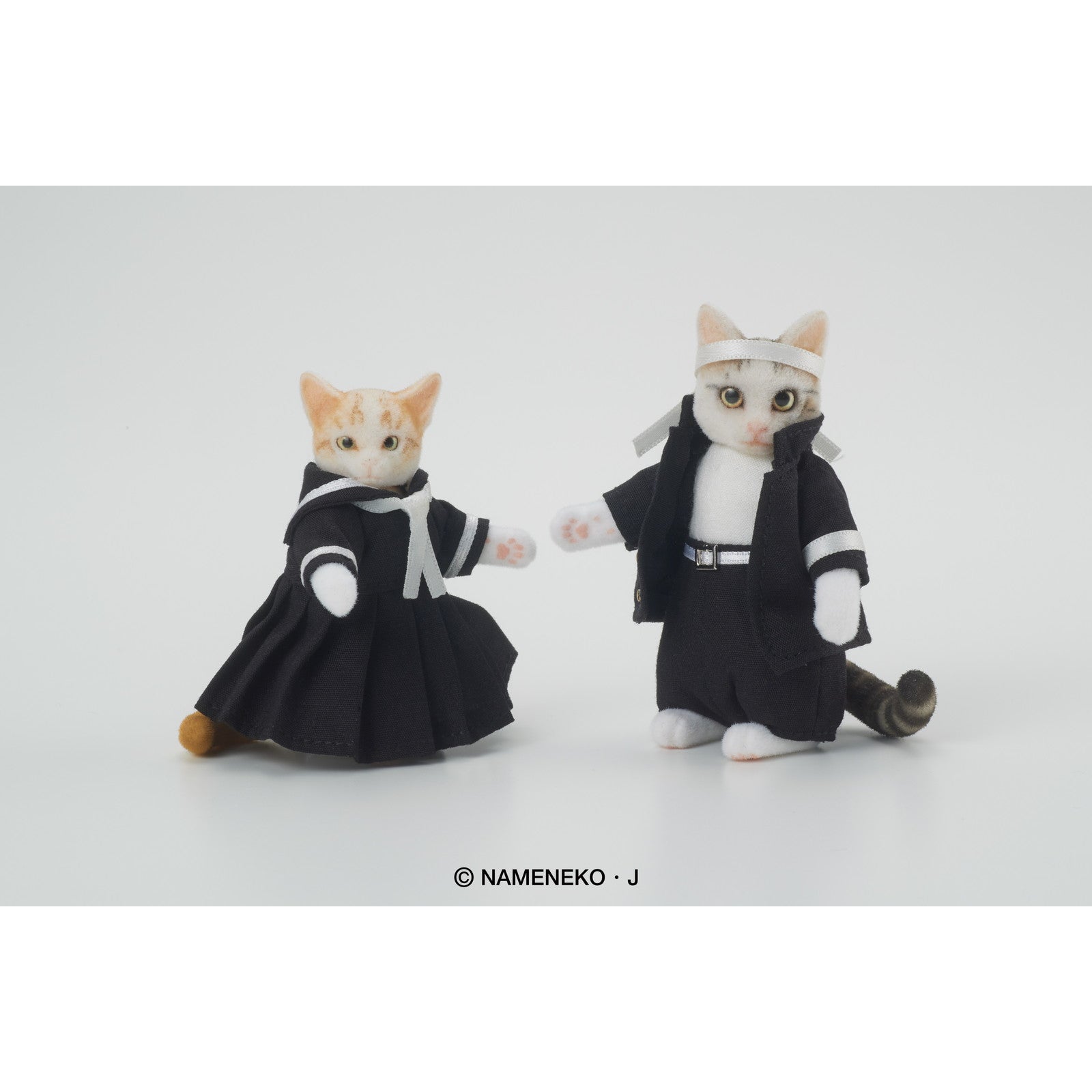 【新品即納】[FIG] DIGKawaiiACTION 『なめ猫』又吉&トラ子セット 全日本暴猫連合 なめんなよ 完成品 可動フィギュア ディーアイジー(20241031)