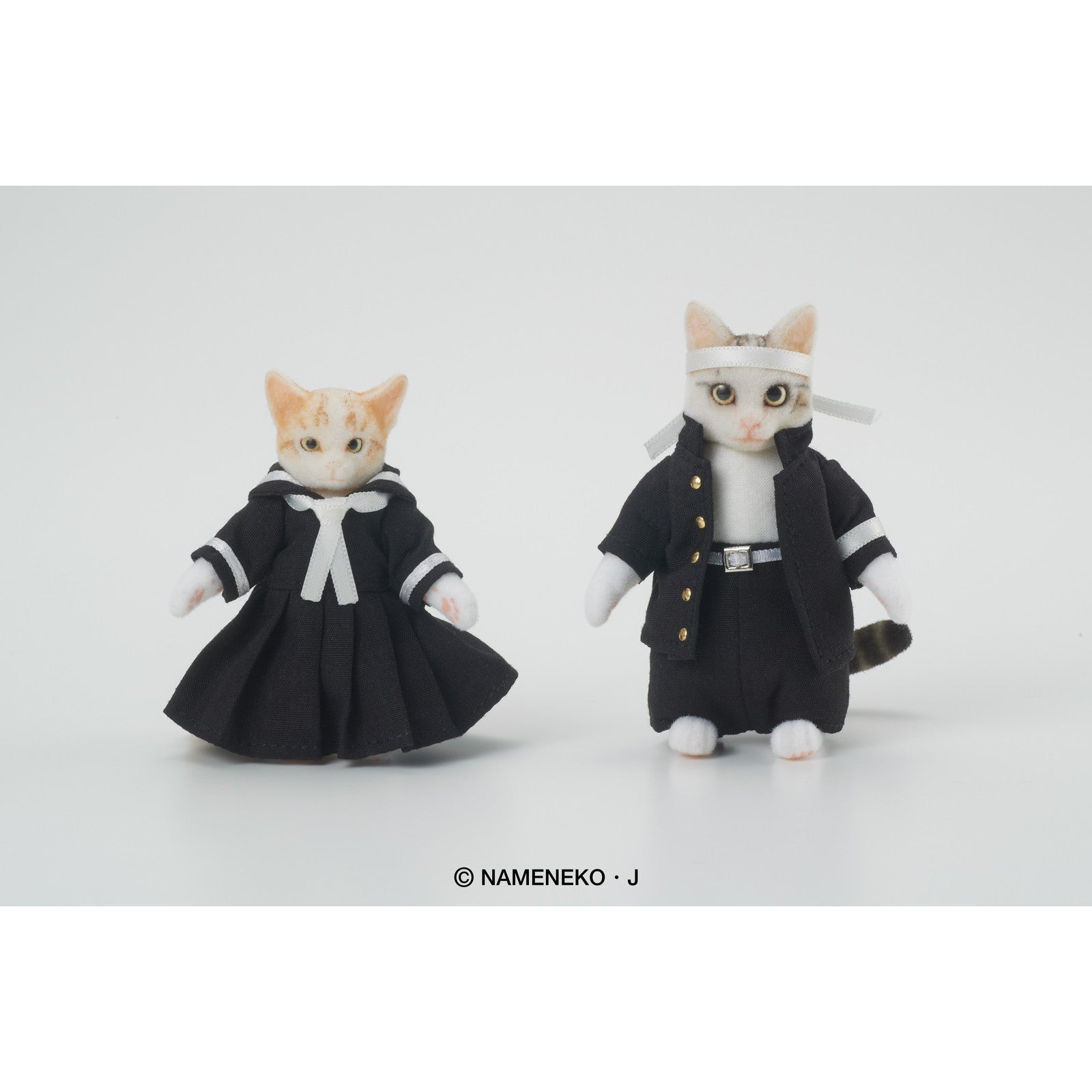【新品即納】[FIG] DIGKawaiiACTION 『なめ猫』又吉&トラ子セット 全日本暴猫連合 なめんなよ 完成品 可動フィギュア ディーアイジー(20241031)