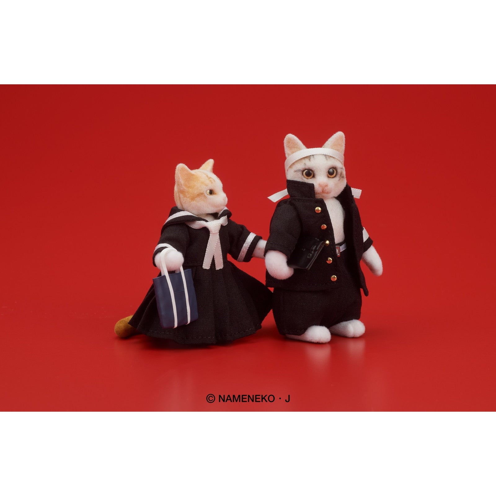 【新品即納】[FIG] DIGKawaiiACTION 『なめ猫』又吉&トラ子セット 全日本暴猫連合 なめんなよ 完成品 可動フィギュア ディーアイジー(20241031)