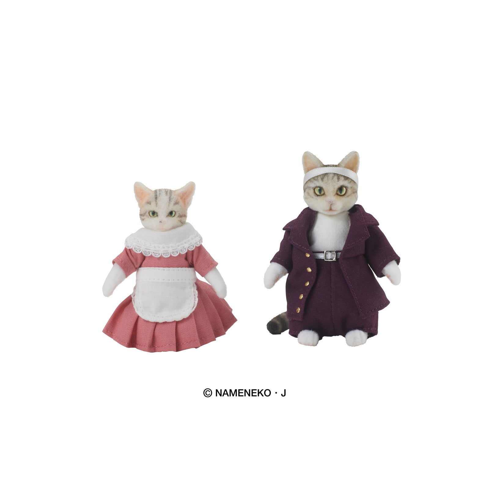 【新品即納】[FIG] DIGKawaiiACTION 『なめ猫』玉三郎&ミケ子セット 全日本暴猫連合 なめんなよ 完成品 可動フィギュア ディーアイジー(20241031)