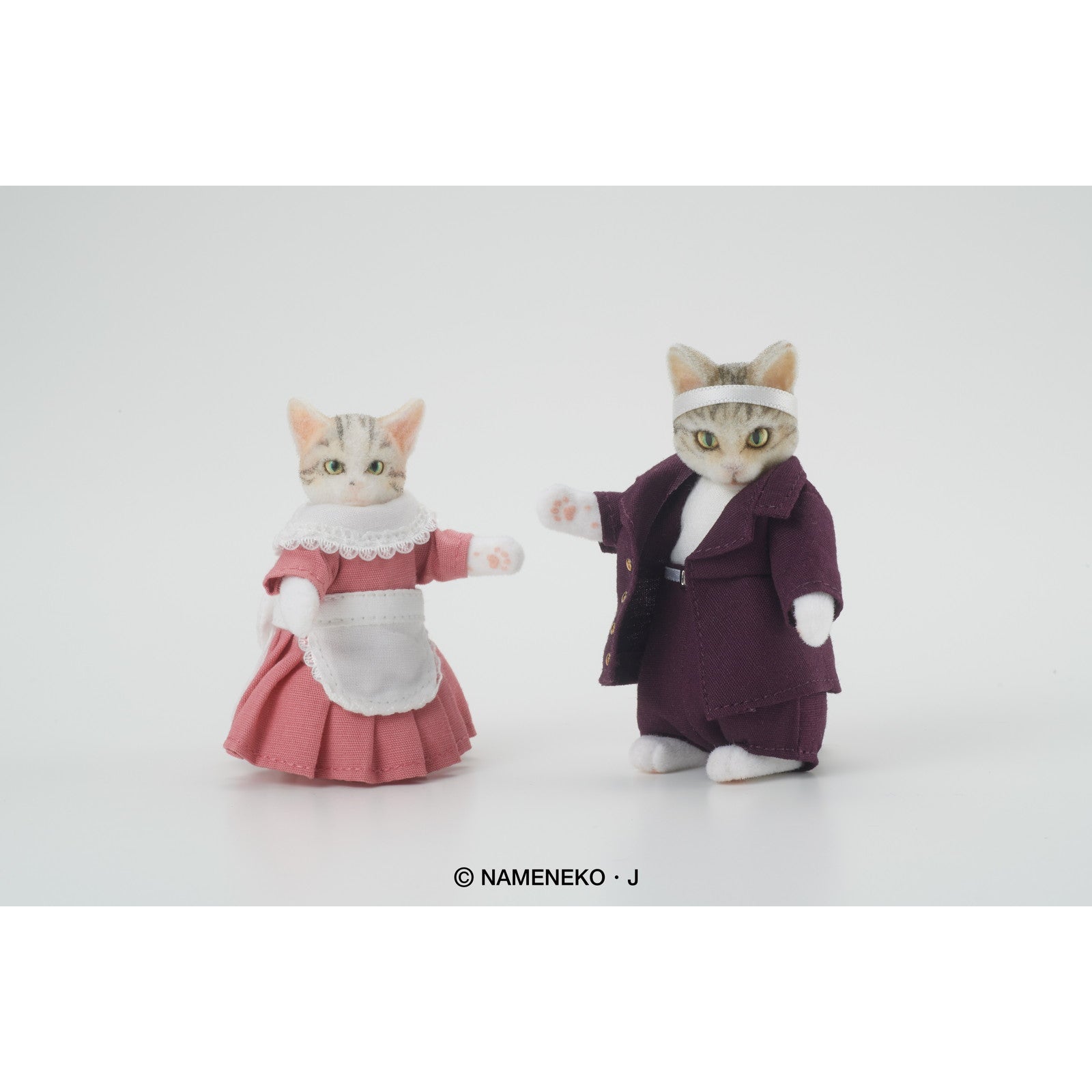 【新品即納】[FIG] DIGKawaiiACTION 『なめ猫』玉三郎&ミケ子セット 全日本暴猫連合 なめんなよ 完成品 可動フィギュア ディーアイジー(20241031)
