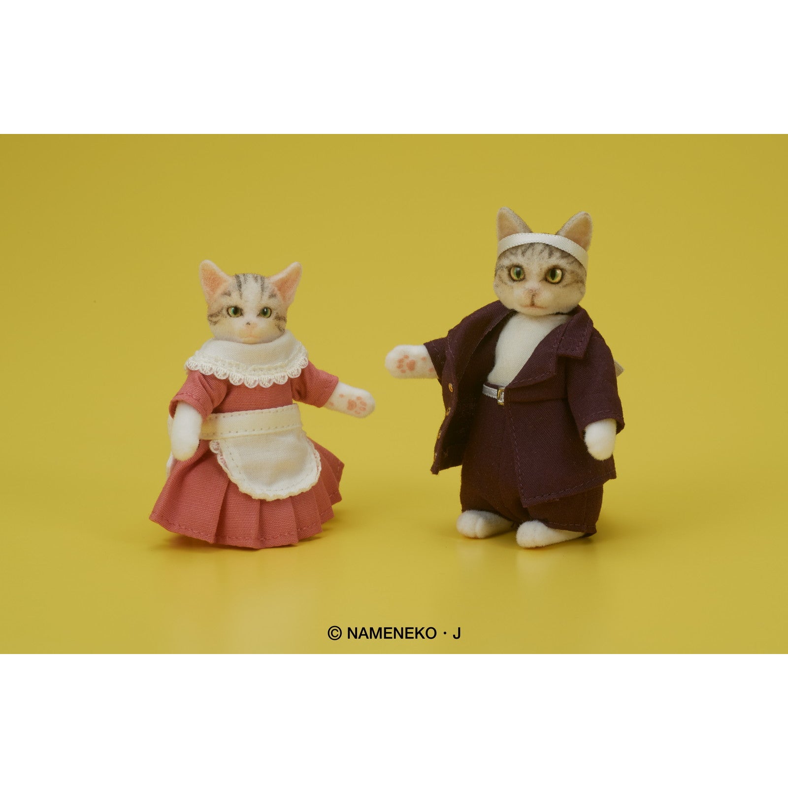 【新品即納】[FIG] DIGKawaiiACTION 『なめ猫』玉三郎&ミケ子セット 全日本暴猫連合 なめんなよ 完成品 可動フィギュア ディーアイジー(20241031)