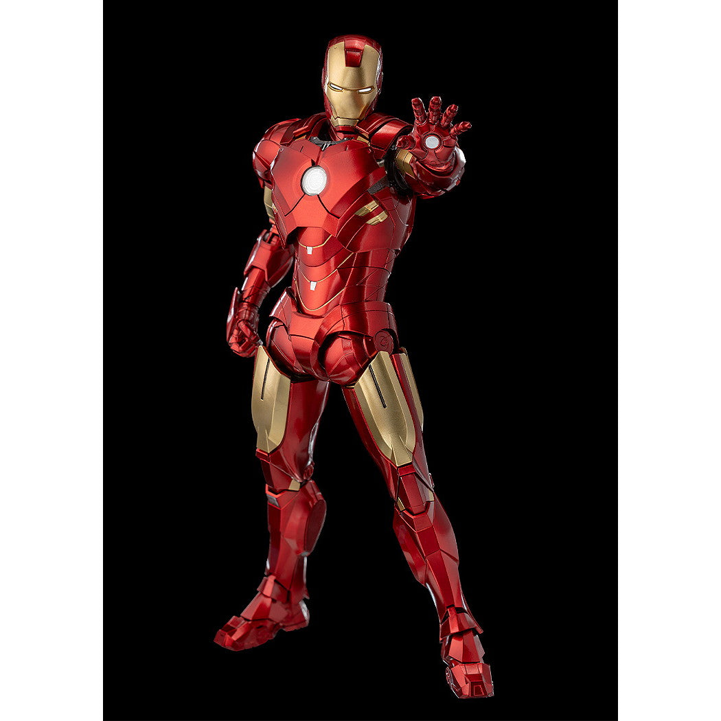 【中古即納】[FIG] DLX Iron Man Mark 4(DLX アイアンマン・マーク4) Marvel Studios' The Infinity Saga(マーベル・スタジオの『インフィニティ・サーガ』) 1/12 完成品 可動フィギュア threezero(スリーゼロ)(20250228)