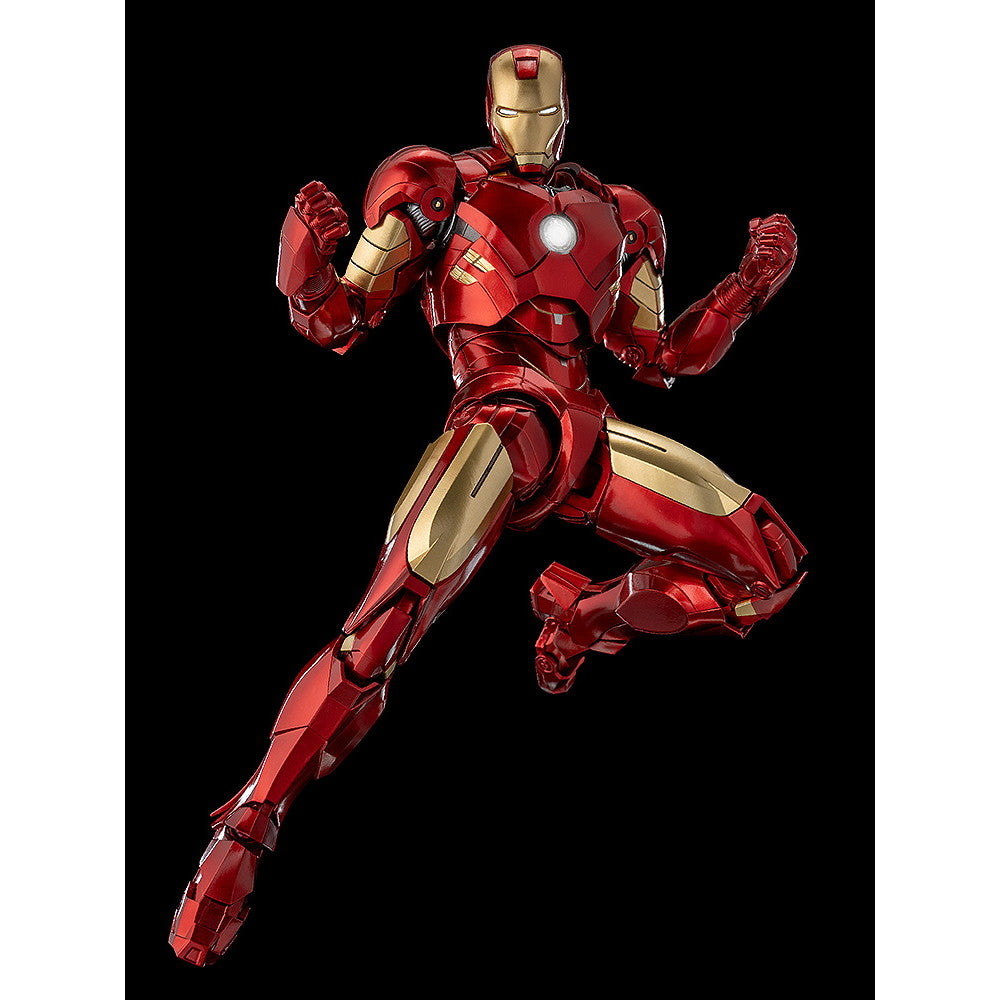 【中古即納】[FIG] DLX Iron Man Mark 4(DLX アイアンマン・マーク4) Marvel Studios' The Infinity Saga(マーベル・スタジオの『インフィニティ・サーガ』) 1/12 完成品 可動フィギュア threezero(スリーゼロ)(20250228)