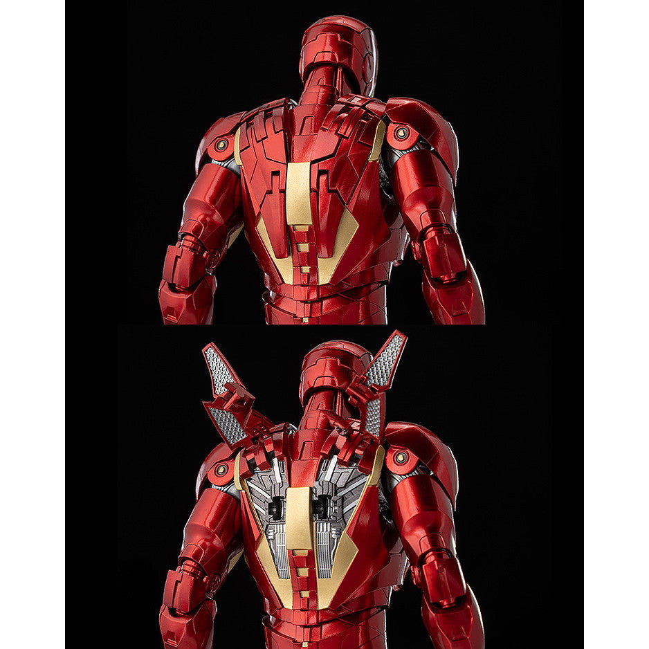 【中古即納】[FIG] DLX Iron Man Mark 4(DLX アイアンマン・マーク4) Marvel Studios' The Infinity Saga(マーベル・スタジオの『インフィニティ・サーガ』) 1/12 完成品 可動フィギュア threezero(スリーゼロ)(20250228)