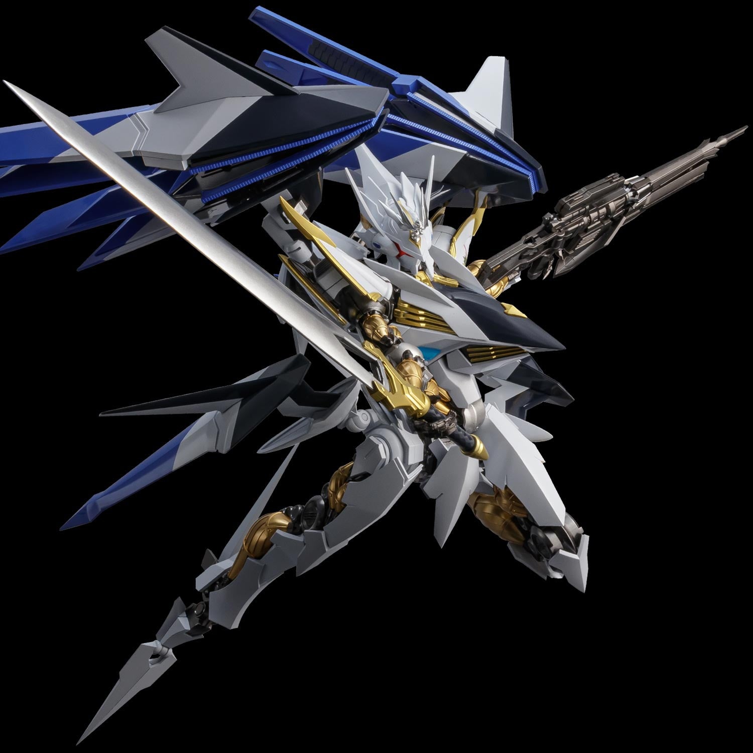 【中古即納】[FIG] RIOBOT ヴィルキス クロスアンジュ 天使と竜の輪舞 完成品 可動フィギュア 千値練(せんちねる)(20241224)