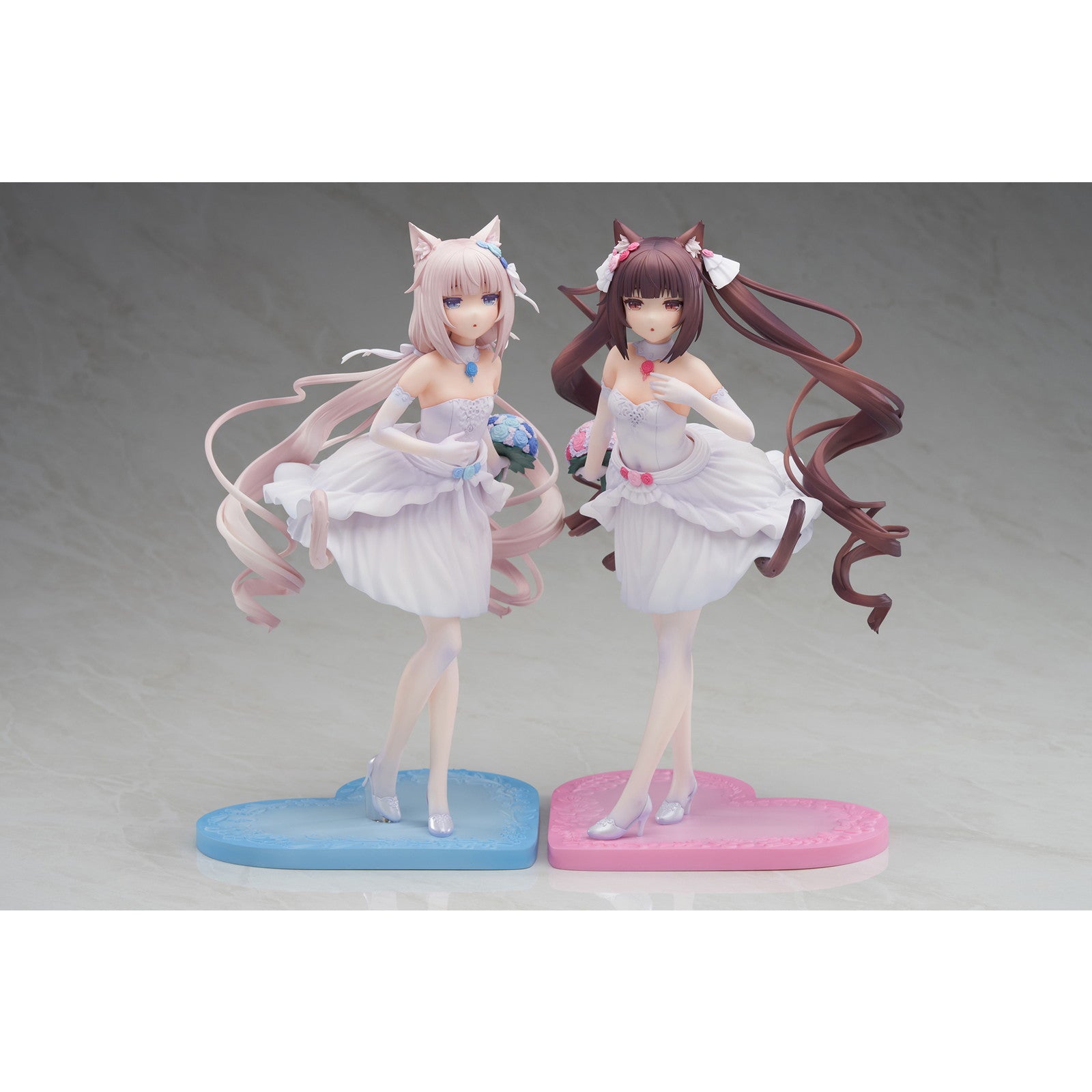 【新品即納】[FIG] アクリルイラストボード付属 ショコラ&バニラ エデンの夢ver. ネコぱら 1/7 完成品 フィギュア APEX(エーペックス)(20250331)