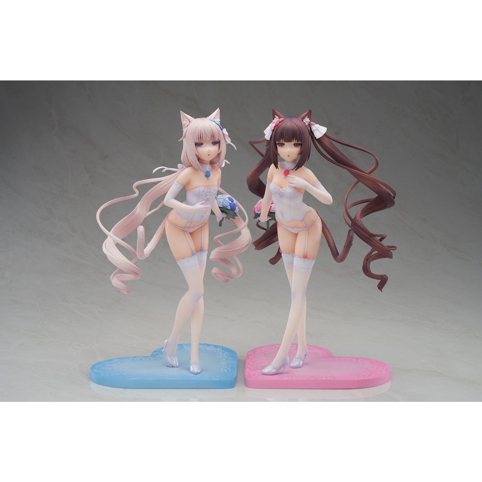 【新品即納】[FIG] アクリルイラストボード付属 ショコラ&バニラ エデンの夢ver. ネコぱら 1/7 完成品 フィギュア APEX(エーペックス)(20250331)