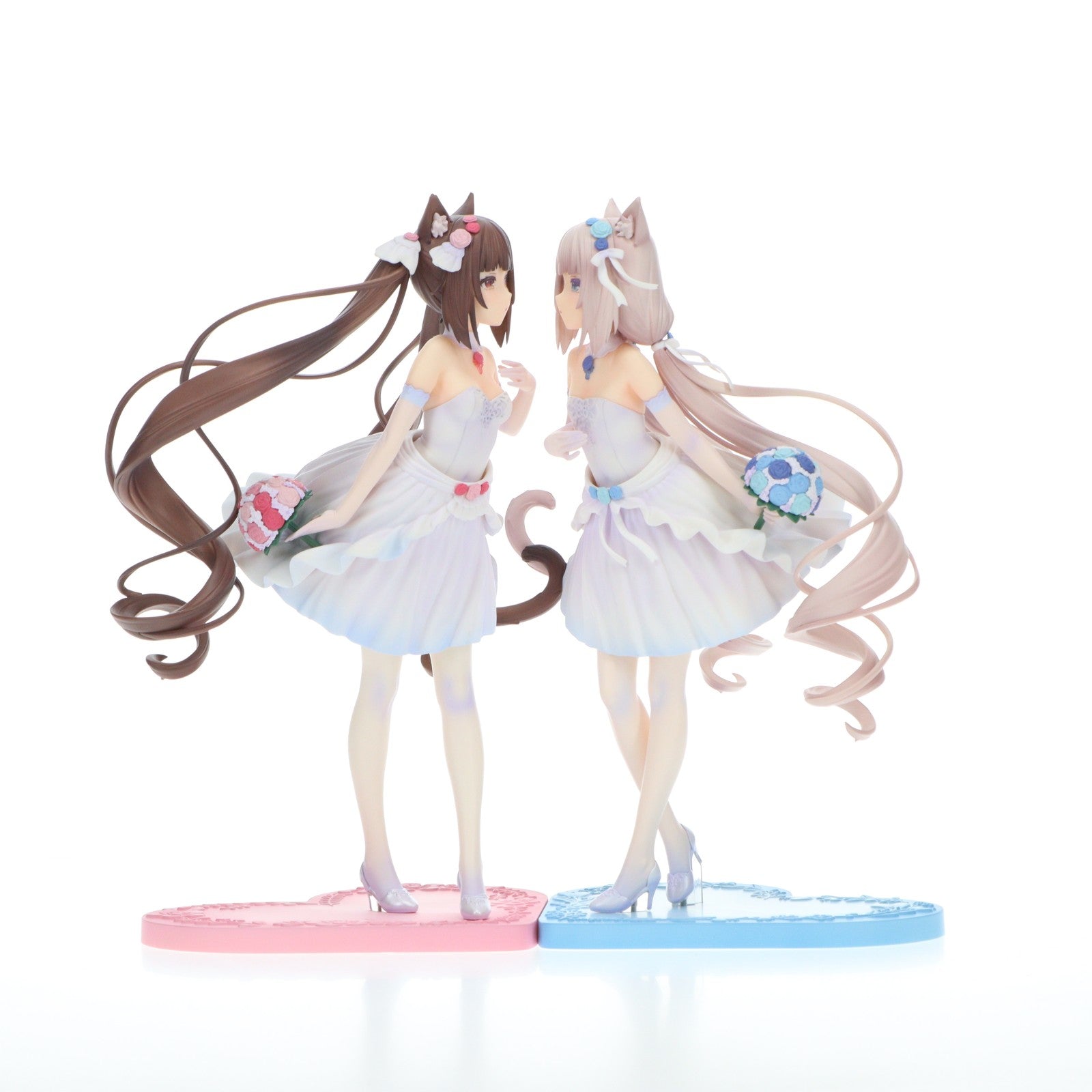 【中古即納】[FIG] アクリルイラストボード付属 ショコラ&バニラ エデンの夢ver. ネコぱら 1/7 完成品 フィギュア APEX(エーペックス)(20250331)