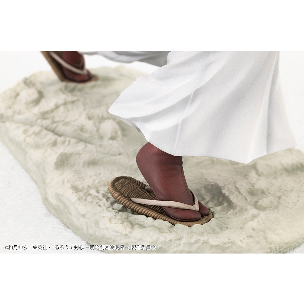 【中古即納】[FIG] ARTFX J 緋村剣心(ひむらけんしん) るろうに剣心 -明治剣客浪漫譚- 1/8 完成品 フィギュア(PV152) コトブキヤ(20241130)