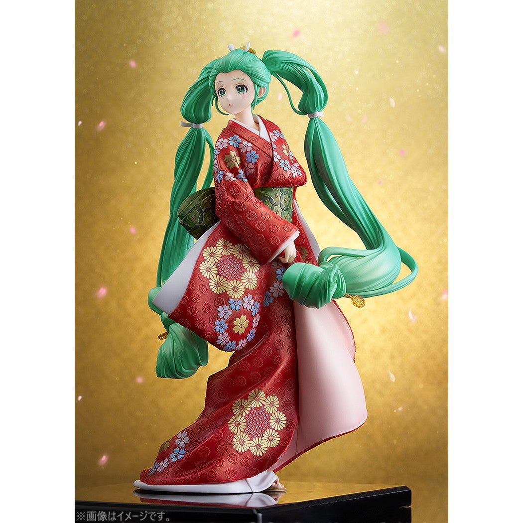 【予約安心出荷】[FIG] 初音ミク 見返り美人ミクVer. キャラクター・ボーカル・シリーズ01 初音ミク 1/7 完成品 フィギュア  グッドスマイルカンパニー(2025年5月)