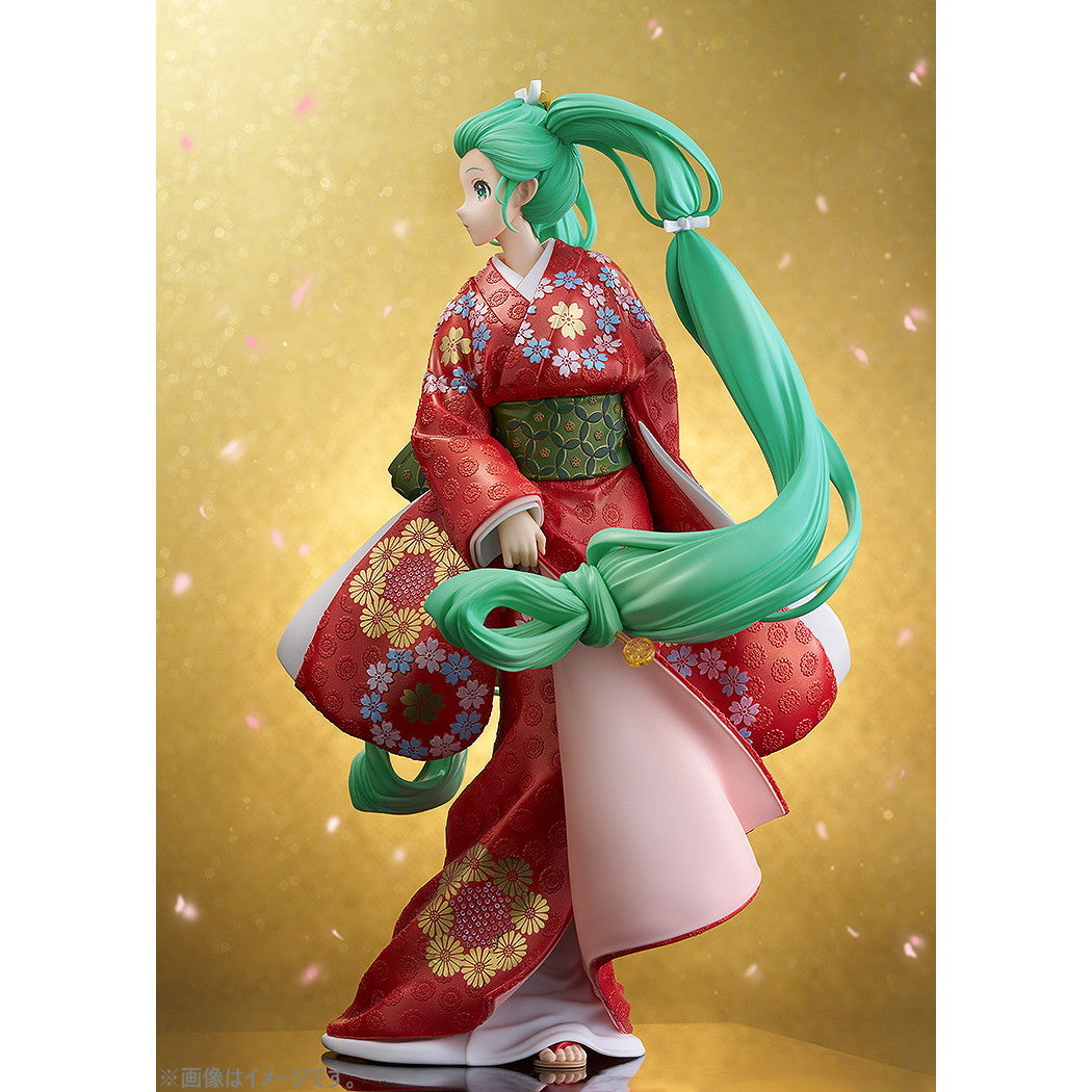 【予約安心出荷】[FIG]初音ミク 見返り美人ミクVer. キャラクター・ボーカル・シリーズ01 初音ミク 1/7 完成品 フィギュア グッドスマイルカンパニー(2025年5月)