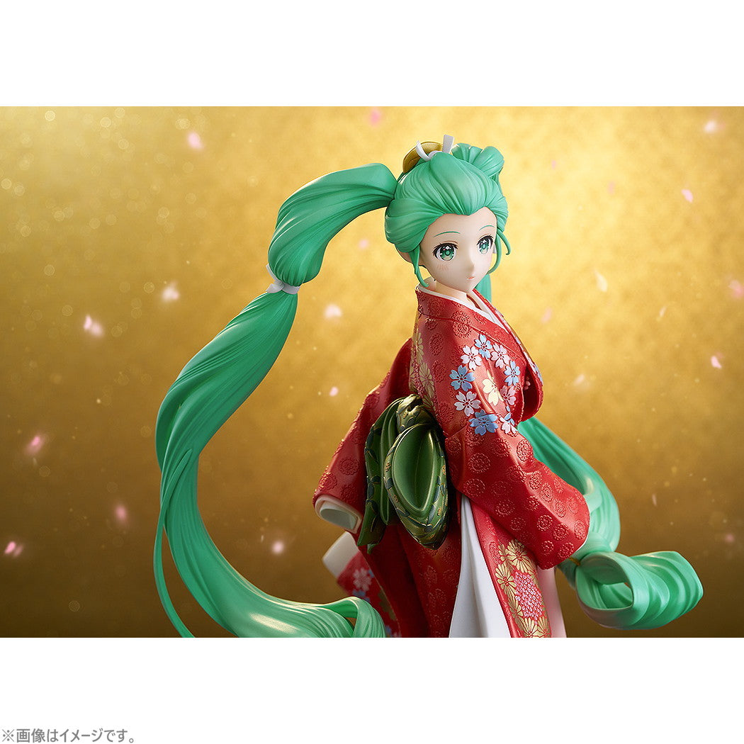 【予約安心出荷】[FIG]初音ミク 見返り美人ミクVer. キャラクター・ボーカル・シリーズ01 初音ミク 1/7 完成品 フィギュア グッドスマイルカンパニー(2025年5月)