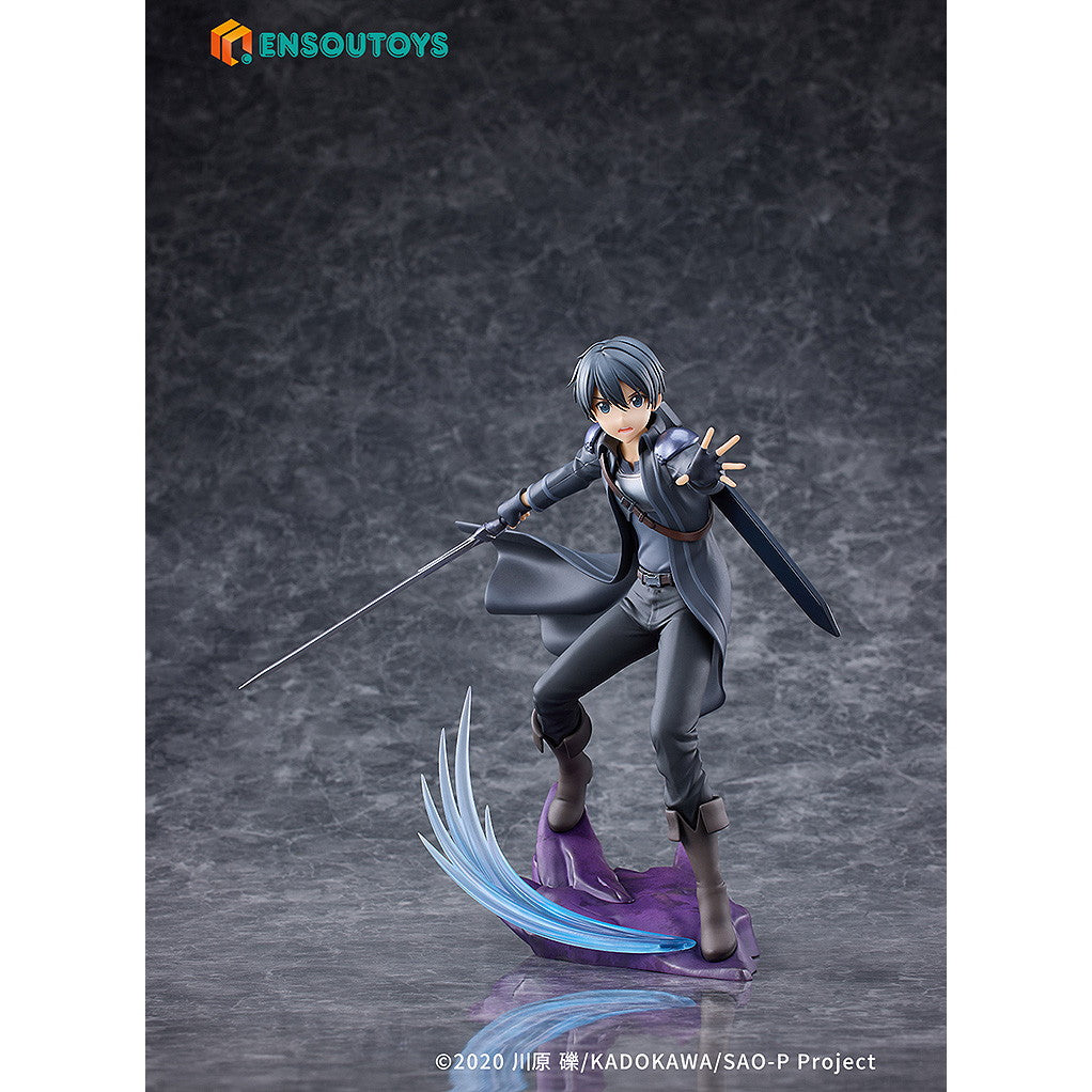 【新品即納】[FIG] キリト ソードアート・オンライン -プログレッシブ- 冥き夕闇のスケルツォ- 1/7 完成品 フィギュア ENSOUTOYS(エンソウトイズ)(20260220)