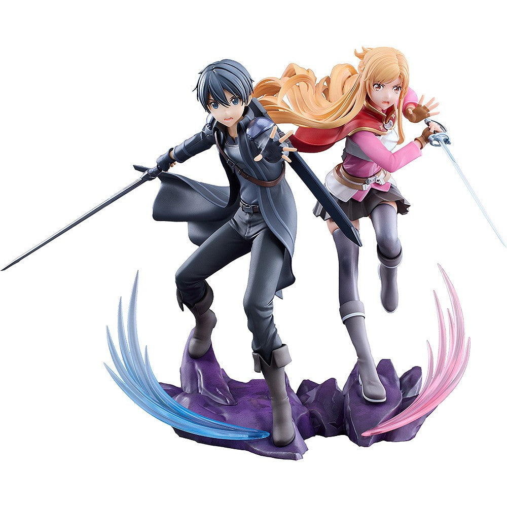 【新品】【お取り寄せ】[FIG] キリト&アスナ セット ソードアート・オンライン -プログレッシブ- 冥き夕闇のスケルツォ- 1/7 完成品 フィギュア ENSOUTOYS(エンソウトイズ)(20260220)