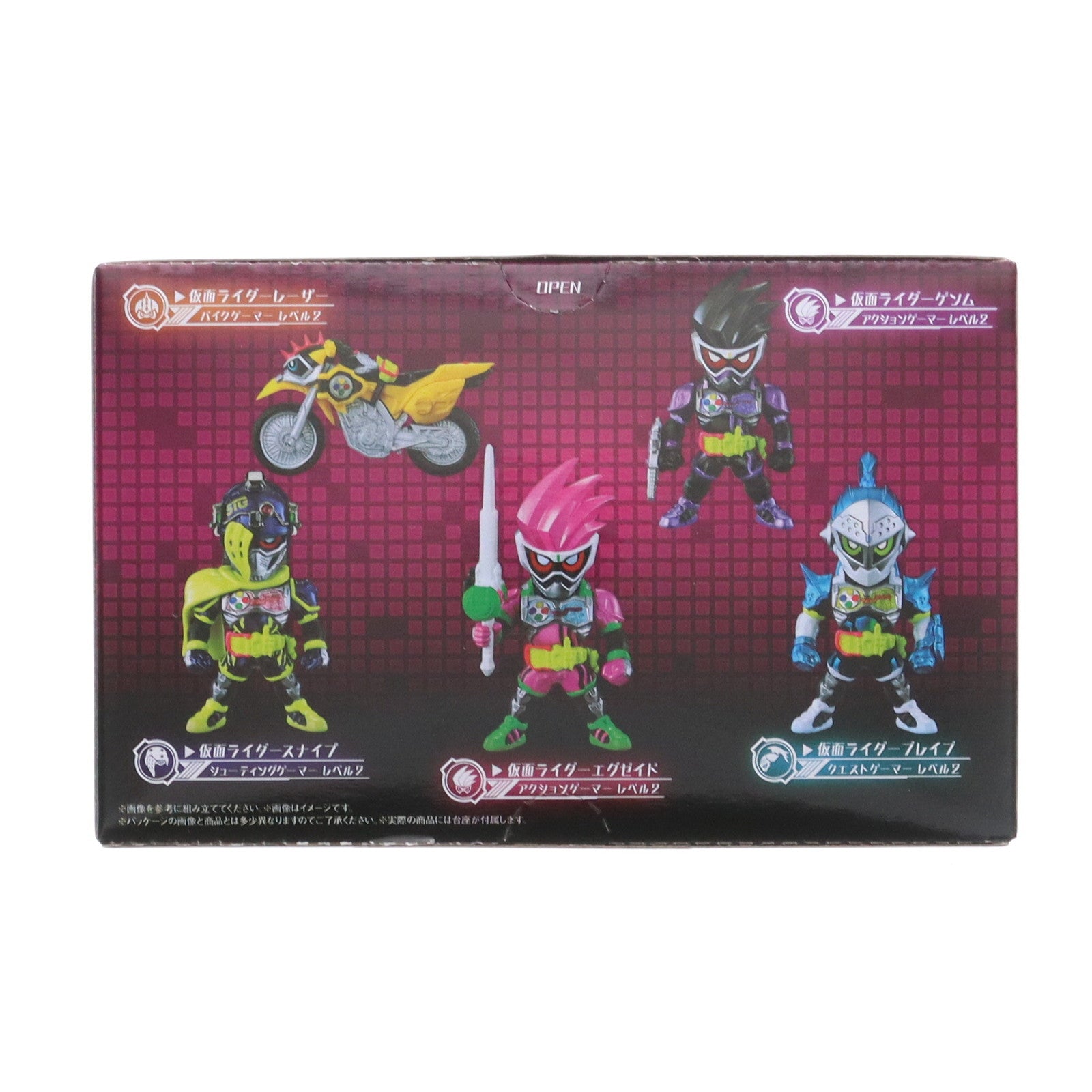 【中古即納】[FIG] (食玩)初期不良対応済 プレミアムバンダイ限定 CONVERGE KAMEN RIDER(コンバージ 仮面ライダー) PB11 仮面ライダーエグゼイド プレミアムエディション -Select Your GASHAT- 完成品 フィギュア バンダイ(20200131)