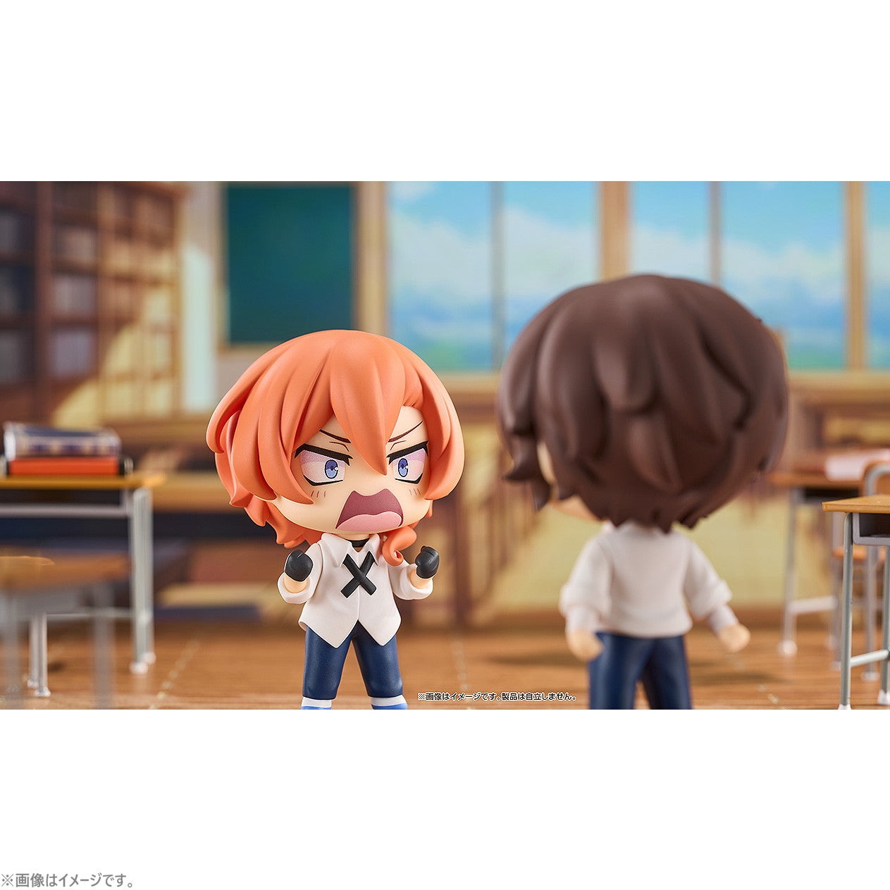 【新品即納】[FIG] デフォルメフィギュア 太宰治&中原中也(だざいおさむ&なかはらちゅうや) 十四歳Ver. 文豪ストレイドッグス わん! 完成品 フィギュア グッドスマイルアーツ上海(20241130)