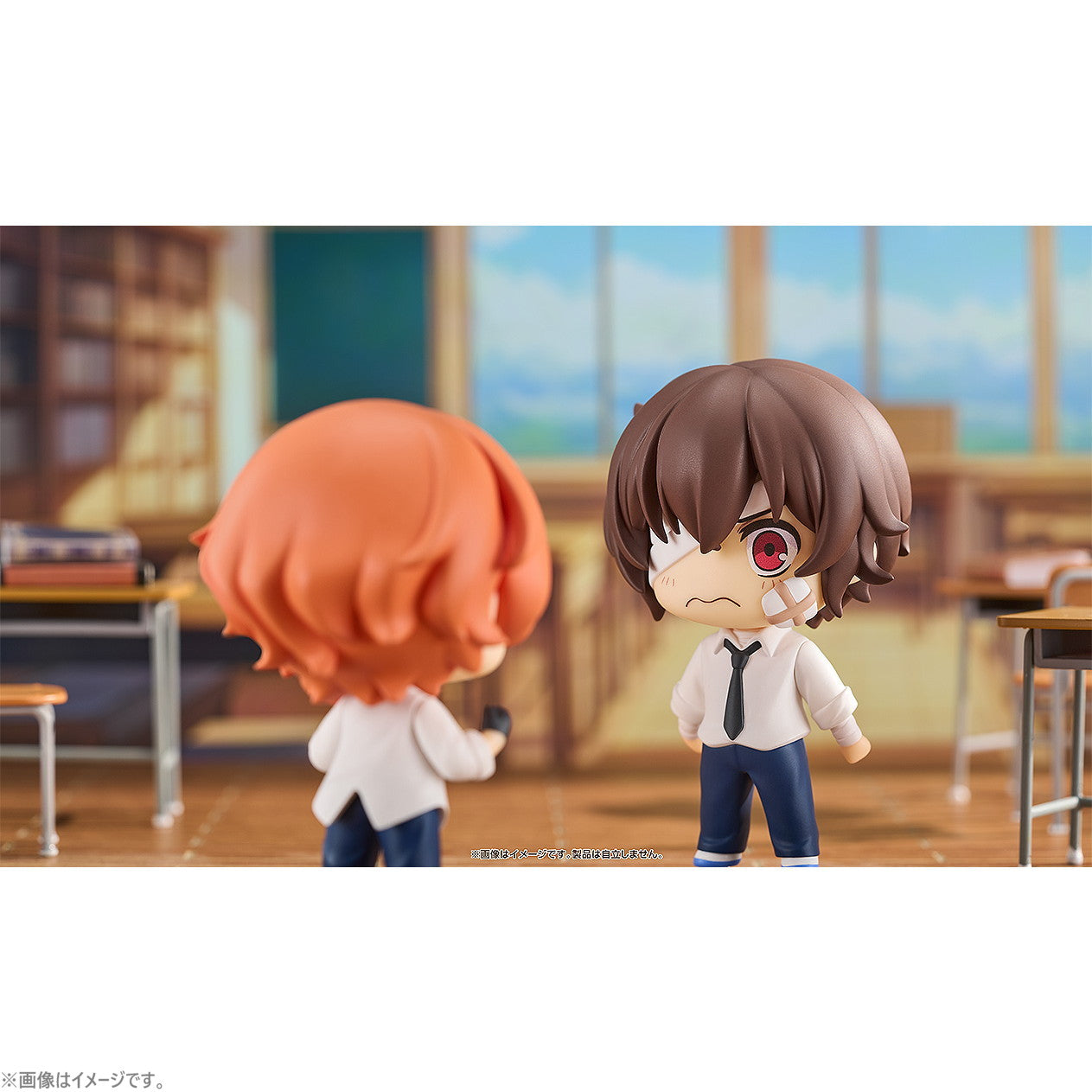 【新品即納】[FIG] デフォルメフィギュア 太宰治&中原中也(だざいおさむ&なかはらちゅうや) 十四歳Ver. 文豪ストレイドッグス わん! 完成品 フィギュア グッドスマイルアーツ上海(20241130)