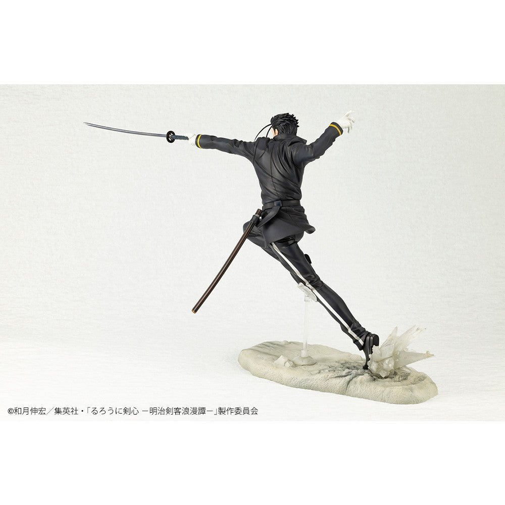 【中古即納】[FIG] ARTFX J 斎藤一(さいとうはじめ) るろうに剣心 -明治剣客浪漫譚- 1/8 完成品 フィギュア(PV170) コトブキヤ(20250131)