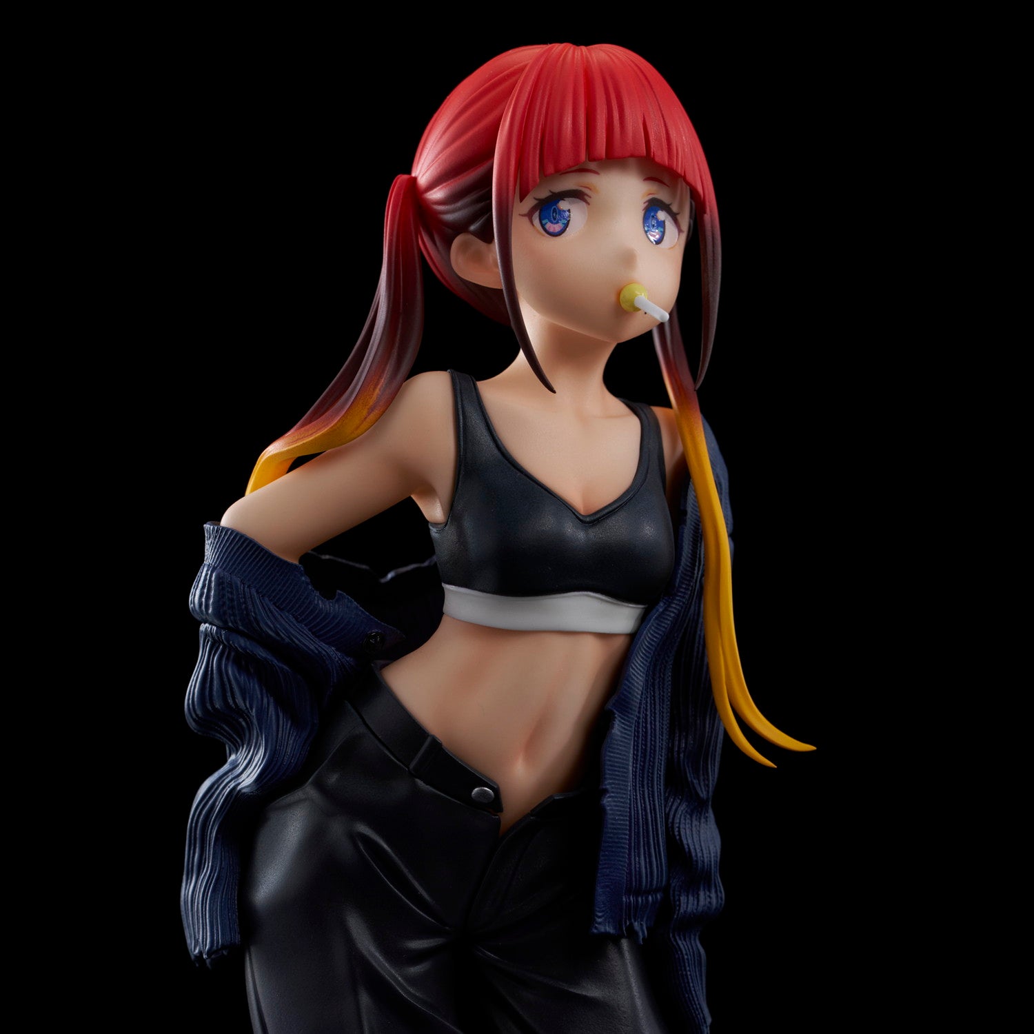 【新品即納】[FIG] ZOZO BLACK COLLECTION 飛鳥川ちせ(あすかがわちせ) グリッドマンユニバース 完成品 フィギュア ユニオンクリエイティブ(20250228)