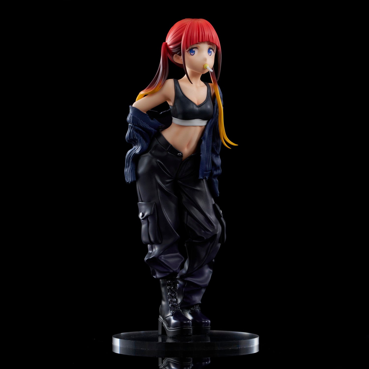 【新品即納】[FIG] ZOZO BLACK COLLECTION 飛鳥川ちせ(あすかがわちせ) グリッドマンユニバース 完成品 フィギュア ユニオンクリエイティブ(20250228)