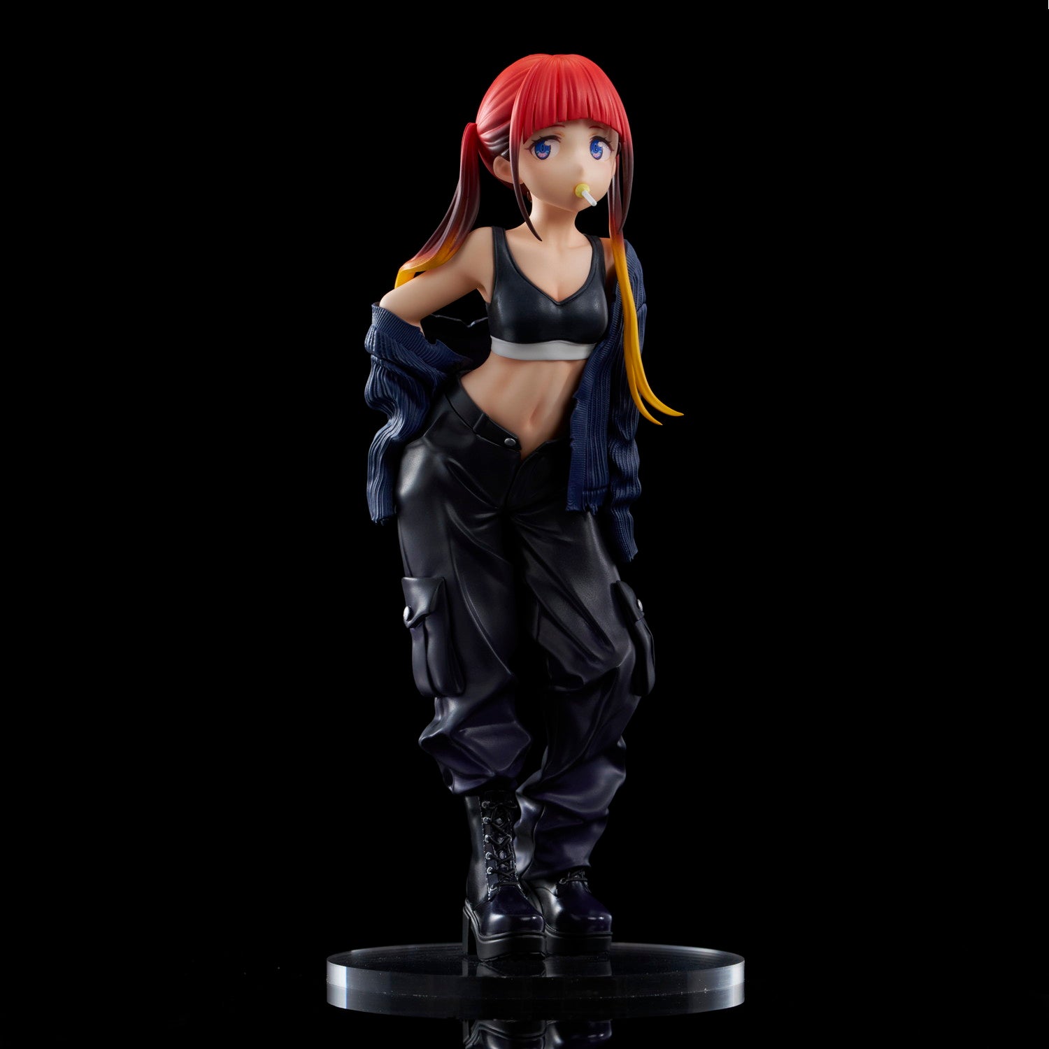 【新品即納】[FIG] ZOZO BLACK COLLECTION 飛鳥川ちせ(あすかがわちせ) グリッドマンユニバース 完成品 フィギュア ユニオンクリエイティブ(20250228)