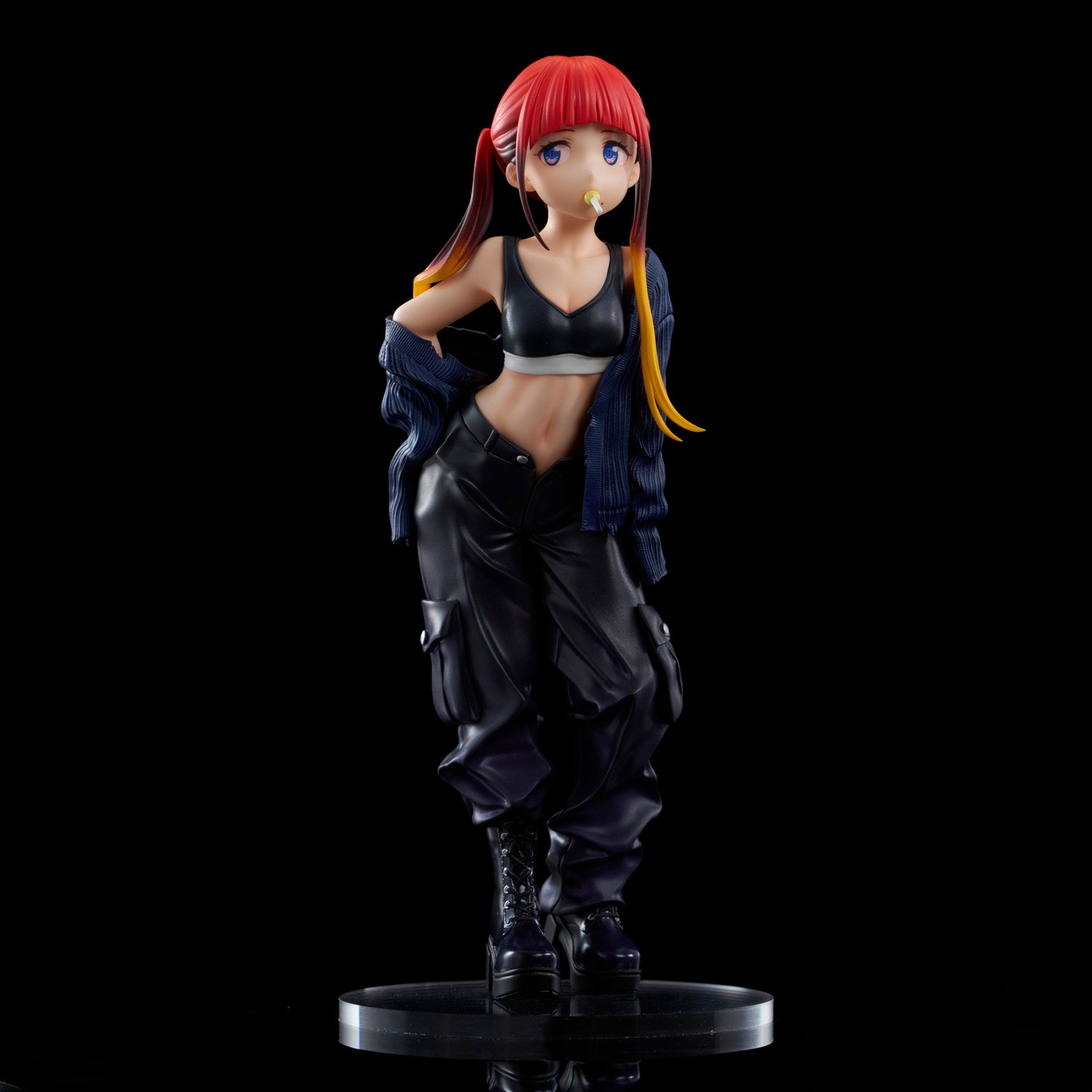 【新品即納】[FIG] ZOZO BLACK COLLECTION 飛鳥川ちせ(あすかがわちせ) グリッドマンユニバース 完成品 フィギュア ユニオンクリエイティブ(20250228)