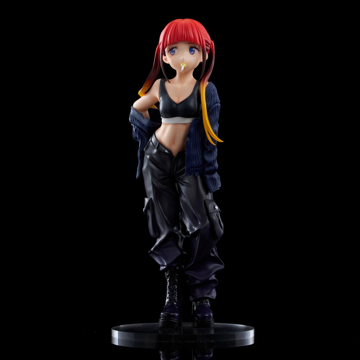 【新品即納】[FIG] ZOZO BLACK COLLECTION 飛鳥川ちせ(あすかがわちせ) グリッドマンユニバース 完成品 フィギュア ユニオンクリエイティブ(20250228)