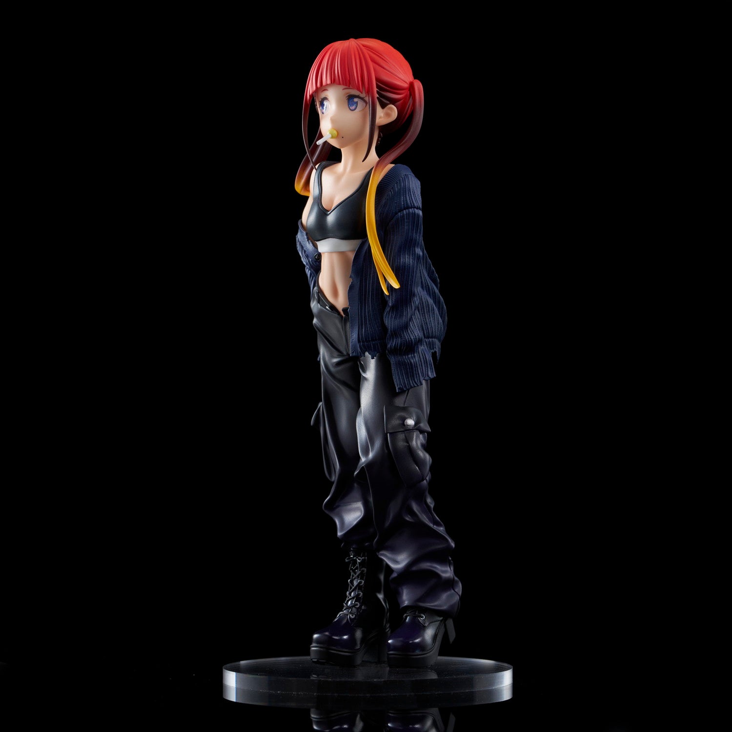 【新品即納】[FIG] ZOZO BLACK COLLECTION 飛鳥川ちせ(あすかがわちせ) グリッドマンユニバース 完成品 フィギュア ユニオンクリエイティブ(20250228)