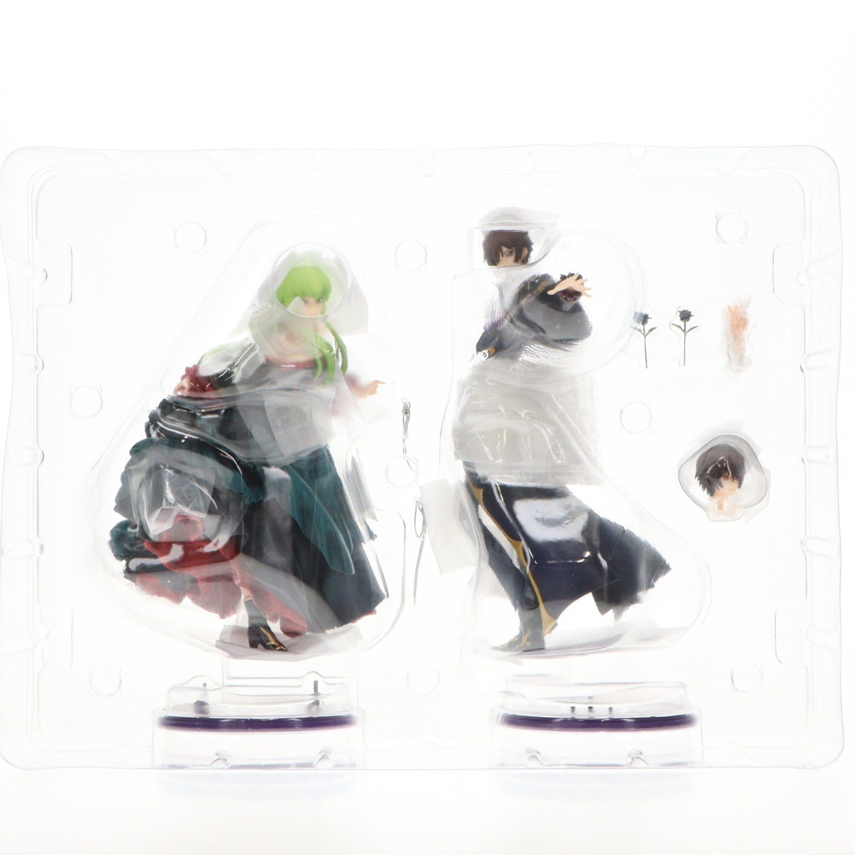 【中古即納】[FIG] 特典設定資料紙2枚付属 Precious G.E.M.シリーズ L.L.&C.C.セット(エルツー&シーツーセット) コードギアス 復活のルルーシュ 完成品 フィギュア 一部店舗&オンラインショップ限定 メガハウス(20200731)