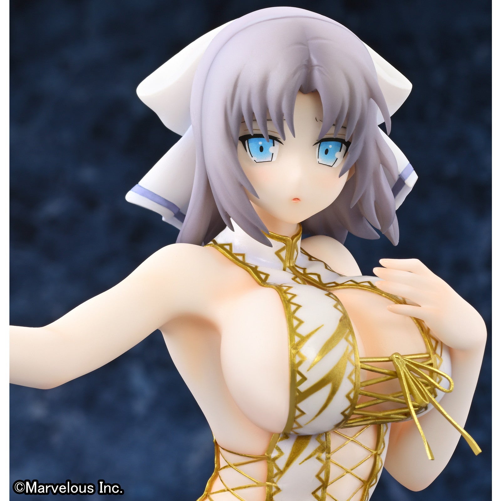 【中古即納】[FIG] 雪泉(ゆみ) ～中華の休日～ 閃乱カグラNewWave Gバースト 1/5 完成品 フィギュア 回天堂(20241231)