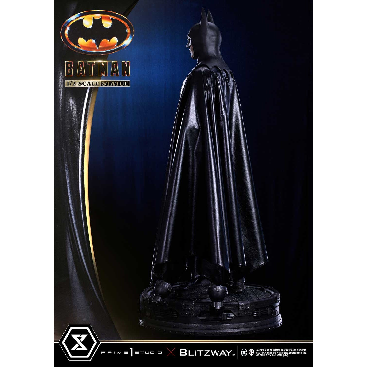 【新品即納】[FIG] HDミュージアムマスターライン バットマン(1989) 1/2 完成品 フィギュア(HDMMDC-08) プライム1スタジオ(20251130)