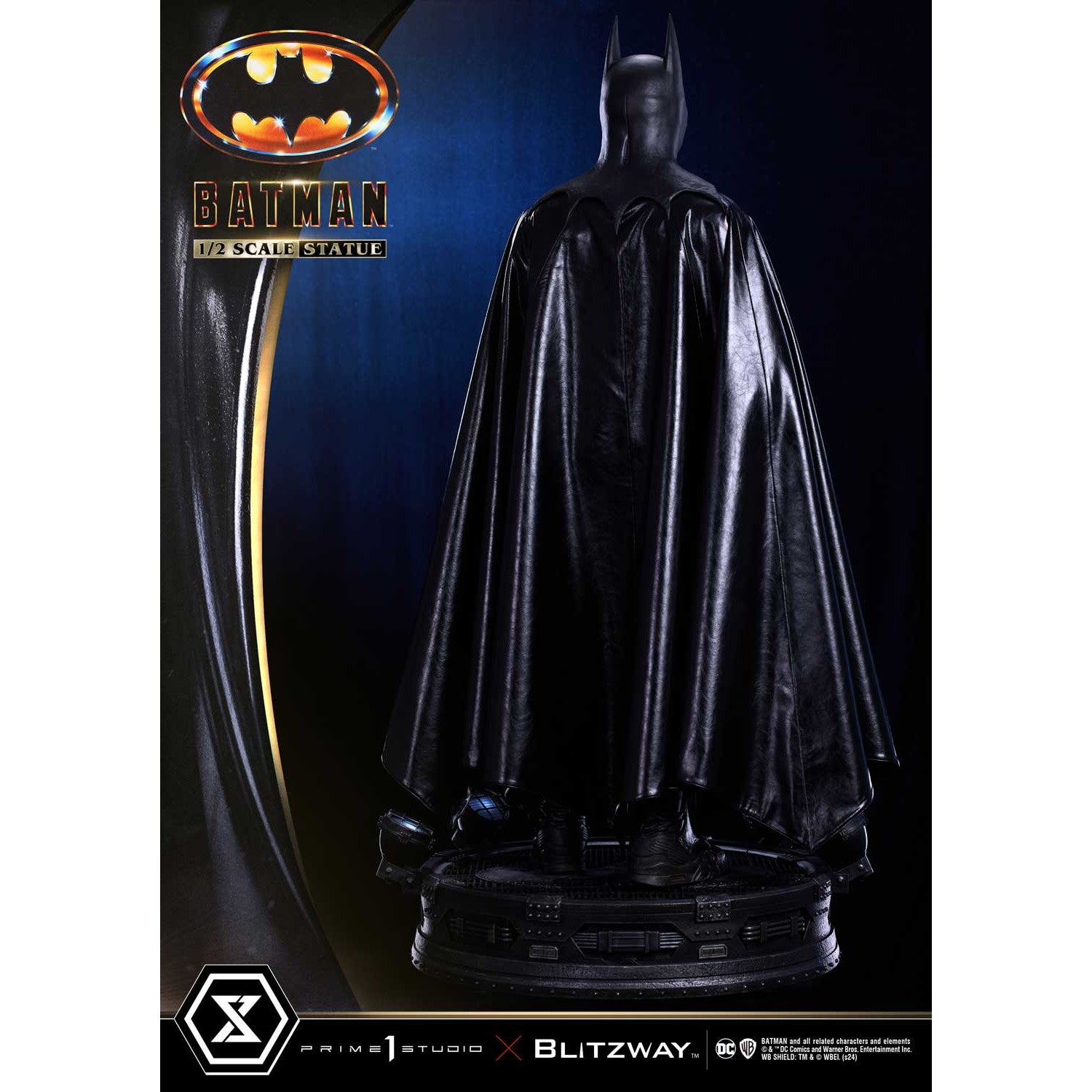 【新品即納】[FIG] HDミュージアムマスターライン バットマン(1989) 1/2 完成品 フィギュア(HDMMDC-08) プライム1スタジオ(20251130)