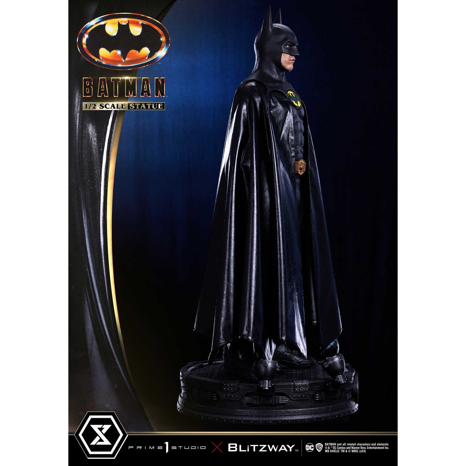 【新品即納】[FIG] HDミュージアムマスターライン バットマン(1989) 1/2 完成品 フィギュア(HDMMDC-08) プライム1スタジオ(20251130)