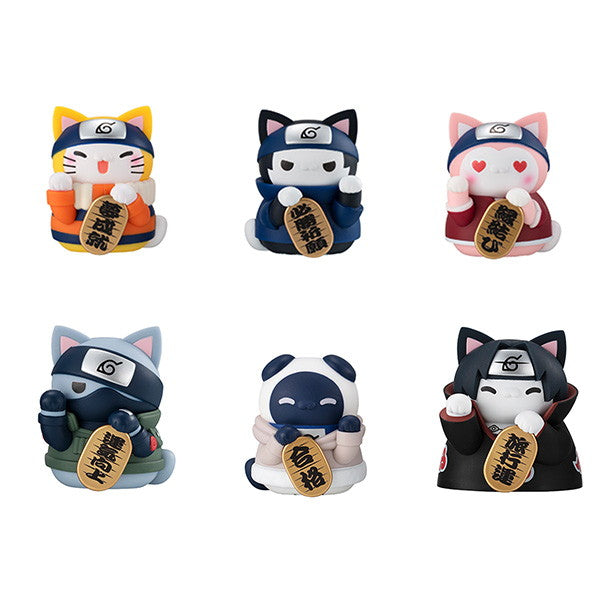 【新品即納】[BOX][FIG] MEGA CAT PROJECT ニャルト! 招き猫FORTUNE もういっちょ! NARUTO-ナルト- フィギュア(6個) メガハウス(20241031)