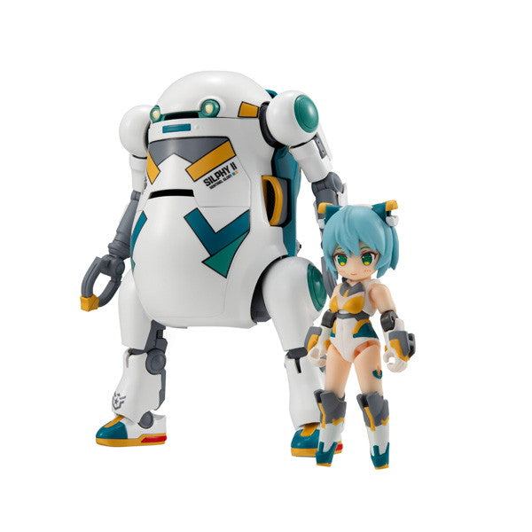 【新品】【お取り寄せ】[FIG] デスクトップアーミー×メカトロウィーゴ しるふぃーII 完成品 可動フィギュア プラモデル メガハウス(20241226)