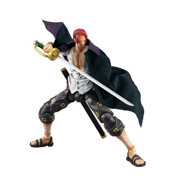 【新品即納】[FIG]ヴァリアブルアクションヒーローズ 赤髪のシャンクスVer.1.5 ONE PIECE(ワンピース) 完成品 可動フィギュア メガハウス(20241031)