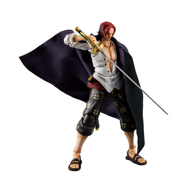 【新品即納】[FIG]ヴァリアブルアクションヒーローズ 赤髪のシャンクスVer.1.5 ONE PIECE(ワンピース) 完成品 可動フィギュア メガハウス(20241031)