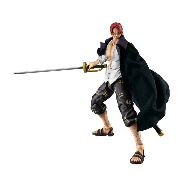 【新品即納】[FIG]ヴァリアブルアクションヒーローズ 赤髪のシャンクスVer.1.5 ONE PIECE(ワンピース) 完成品 可動フィギュア メガハウス(20241031)