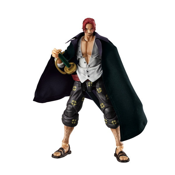 【新品即納】[FIG]ヴァリアブルアクションヒーローズ 赤髪のシャンクスVer.1.5 ONE PIECE(ワンピース) 完成品 可動フィギュア メガハウス(20241031)