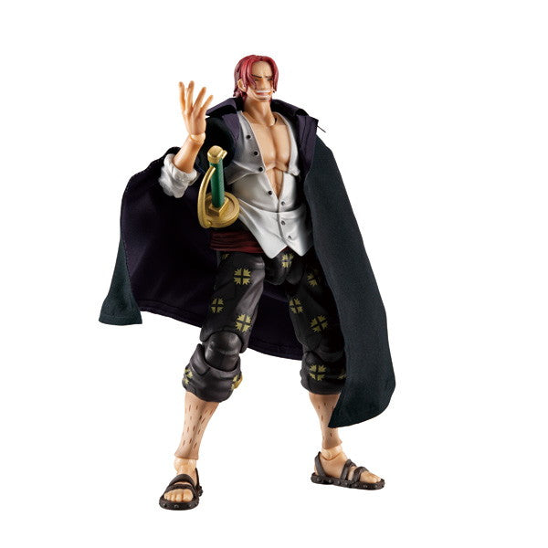 【新品即納】[FIG]ヴァリアブルアクションヒーローズ 赤髪のシャンクスVer.1.5 ONE PIECE(ワンピース) 完成品 可動フィギュア メガハウス(20241031)